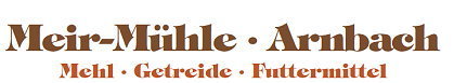 Logo der Meir-Mühle, Arnbach